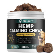 Ethlauff Calming Chews for Dogs | Anxiety & Stress Relief Treats (120 Count, All Breeds)