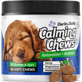 Charlie & Buddy Calming Chews for Dogs Dog Anxiety Relief Promote Relaxation Dog Calming Chews with Melatonin for Dogs Chamomile Magnesium Citrate 90 Soft Chews Duck Flavor