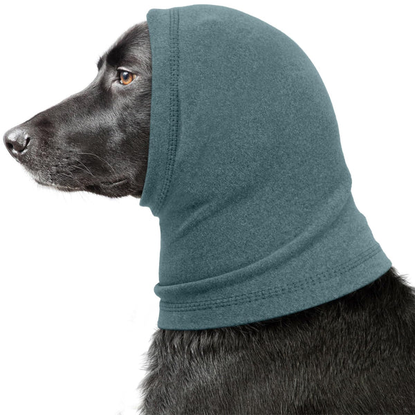 BRKURLEG Quiet Ears for Dog Dog Ear Muffs for Noise Protection Winter Dog Ear Wrap Cover Dog Calming Hoodie Cats and Dogs Grooming Bathing Calming Drying Ear Muffs LightBlue M